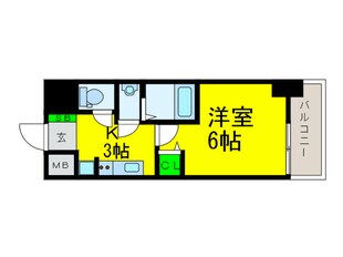 グランパシフィック長橋の物件間取画像